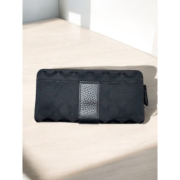 Coach F25501 Taylor OP Art Alexis Carry All Bag & Julia OP Art Wallet - Picture 7 of 14